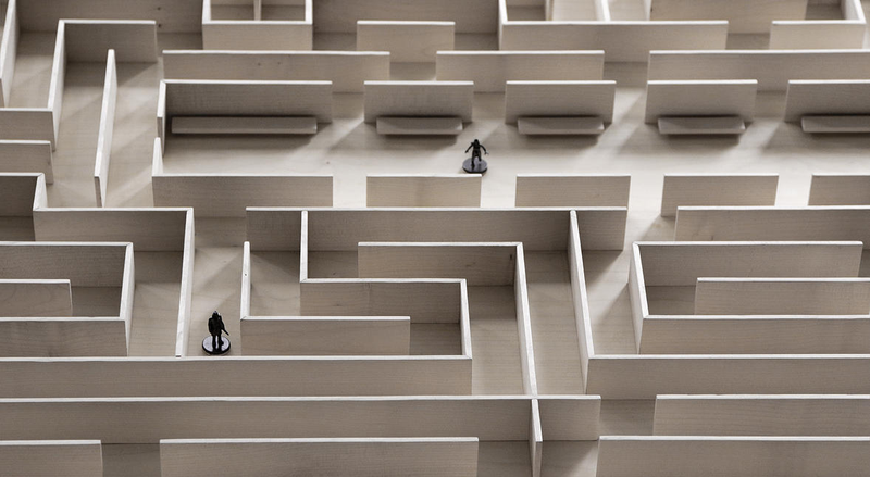 Illustration for article titled Explore This Elaborate Labyrinth Dining Table While You Wait For Supper